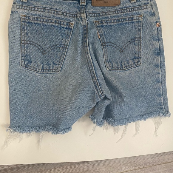Vintage Levi jean shorts. - Picture 3 of 3